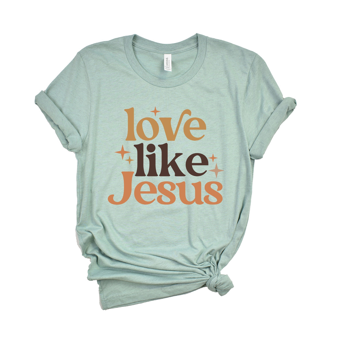 Love Like Jesus Stars - Women's Short Sleeve Graphic T-Shirt