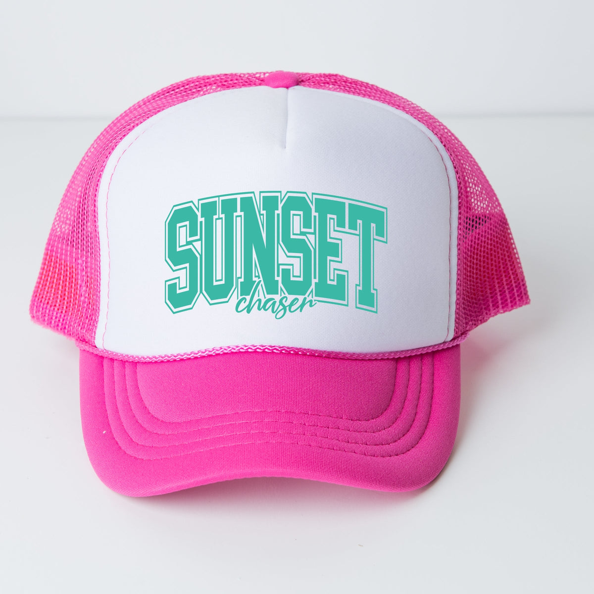 Varsity Sunset Chaser - Youth Graphic Foam Trucker Hat