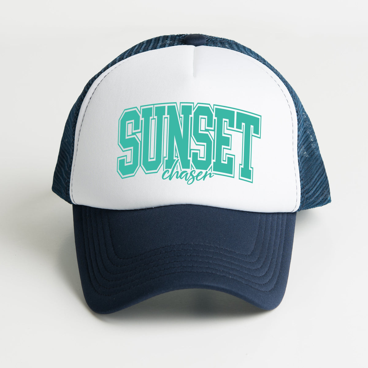 Varsity Sunset Chaser - Youth Graphic Foam Trucker Hat