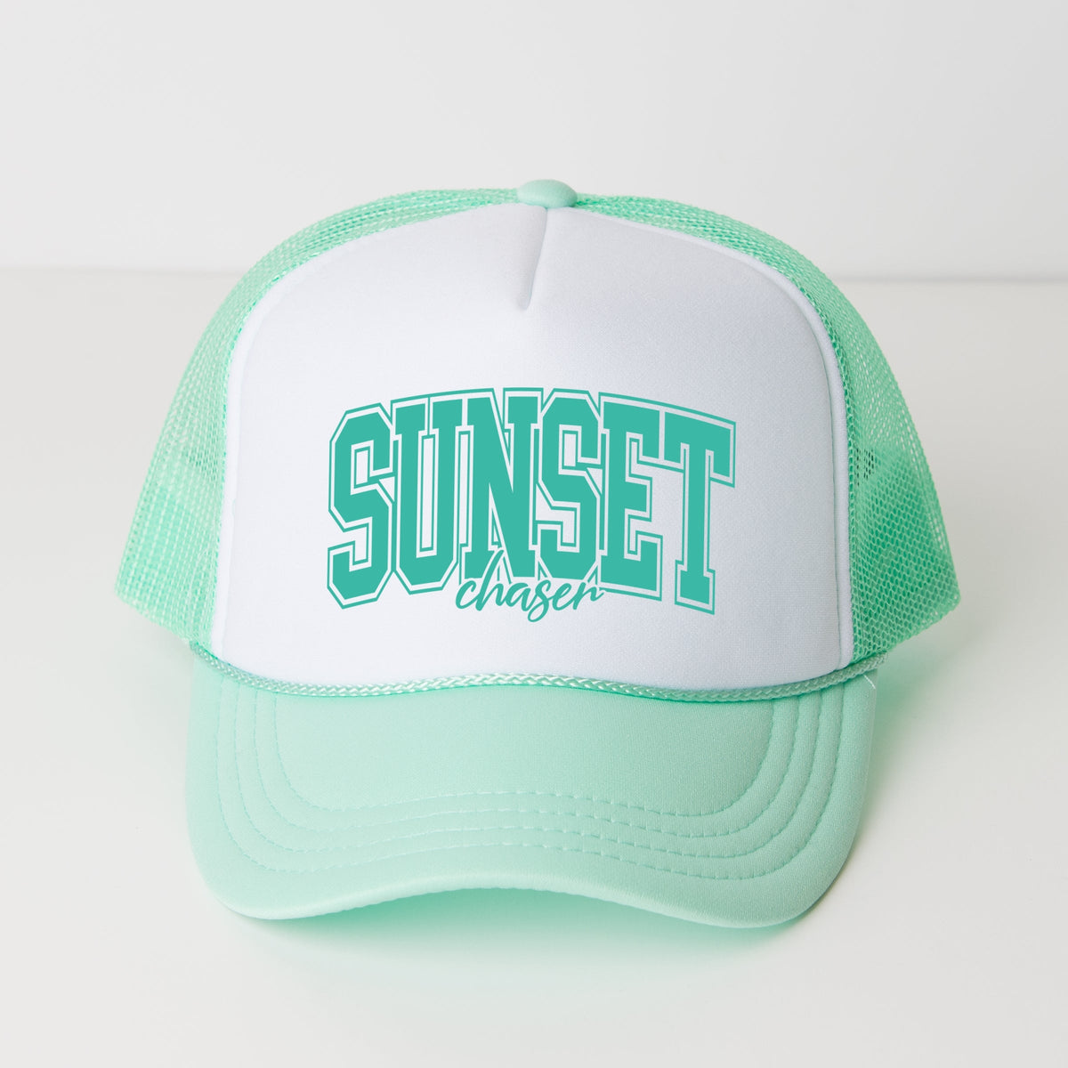 Varsity Sunset Chaser - Youth Graphic Foam Trucker Hat