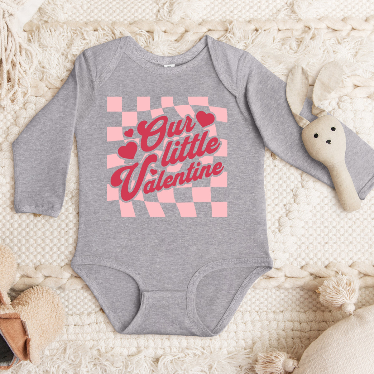 Our Little Valentine - Baby Long Sleeve Bodysuit