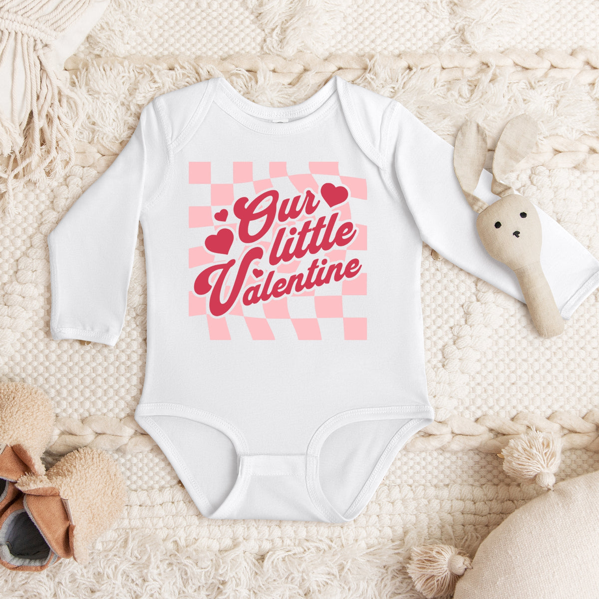 Our Little Valentine - Baby Long Sleeve Bodysuit