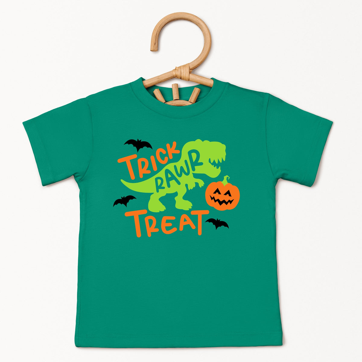 Trick Rawr Treat - Toddler Short Sleeve Graphic T-Shirt