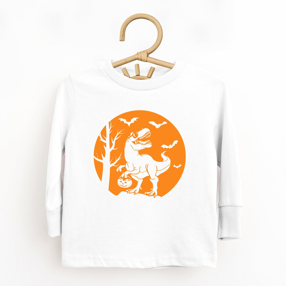 Dinosaur Moon - Toddler Long Sleeve Graphic Tee