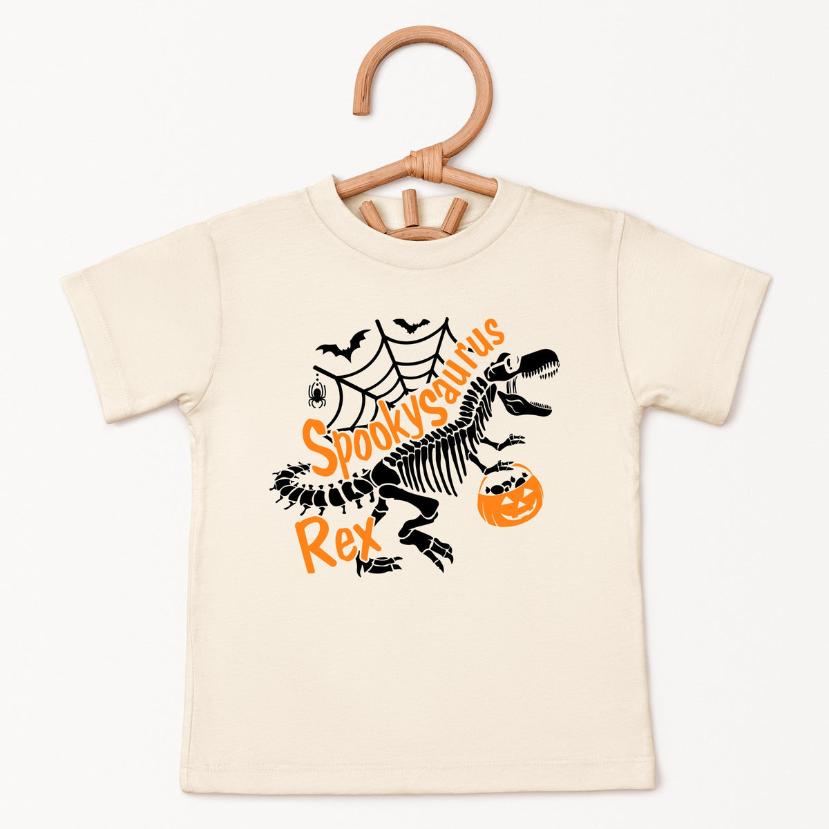Spookysaurus - Toddler Short Sleeve Graphic T-Shirt