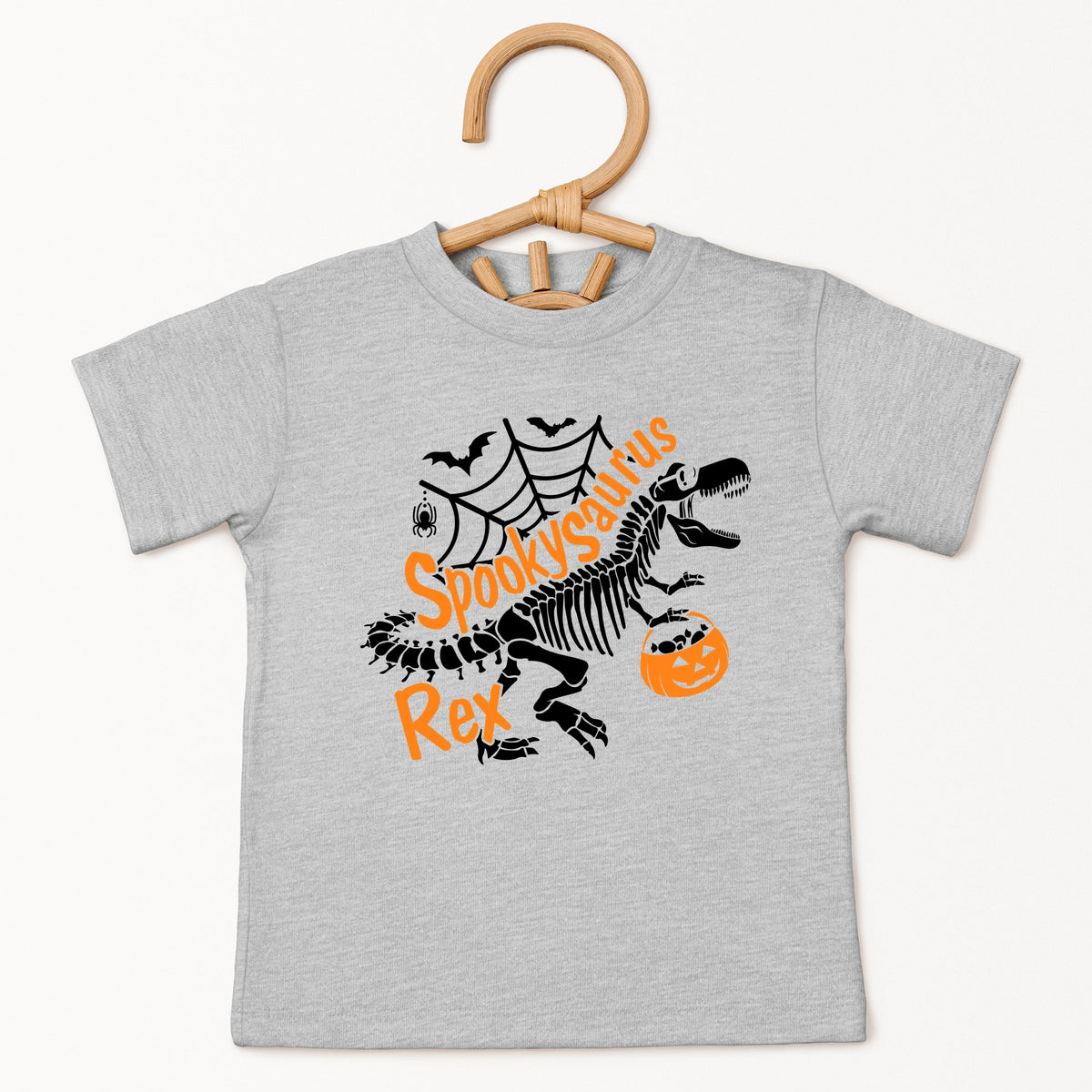 Spookysaurus - Toddler Short Sleeve Graphic T-Shirt