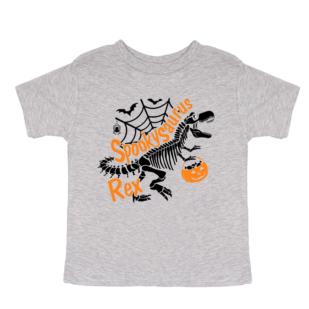 Spookysaurus - Toddler Short Sleeve Graphic T-Shirt