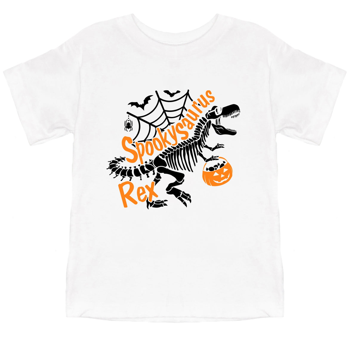 Spookysaurus - Toddler Short Sleeve Graphic T-Shirt