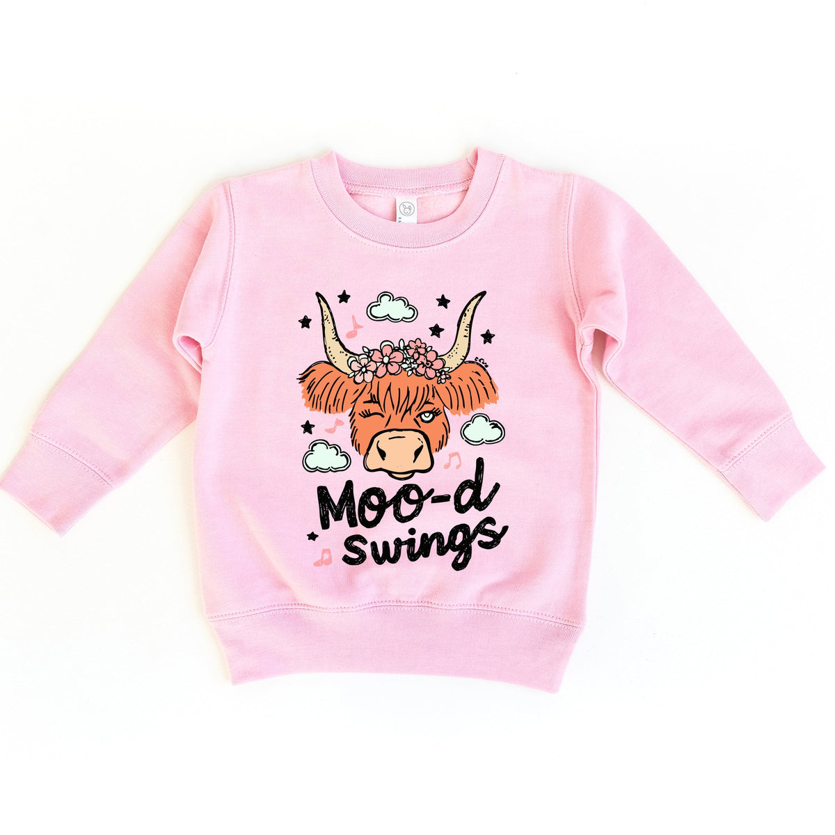 Mood Swings Cow - Toddler Graphic Sweatshirt