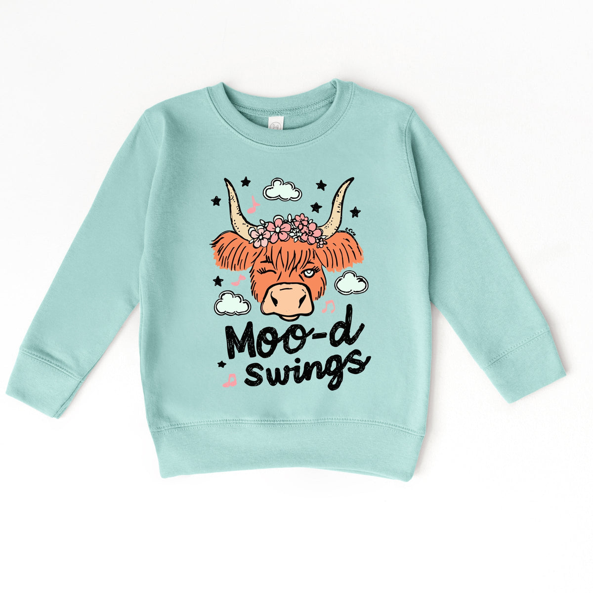 Mood Swings Cow - Toddler Graphic Sweatshirt