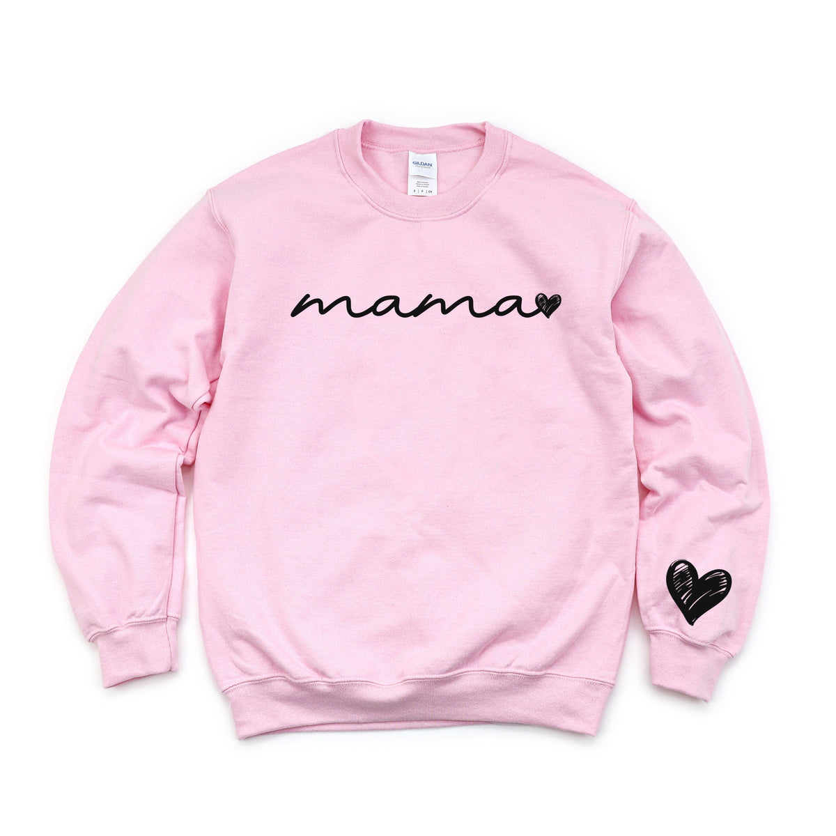 Mama Cursive Heart -  Women's Graphic Sweatshirt