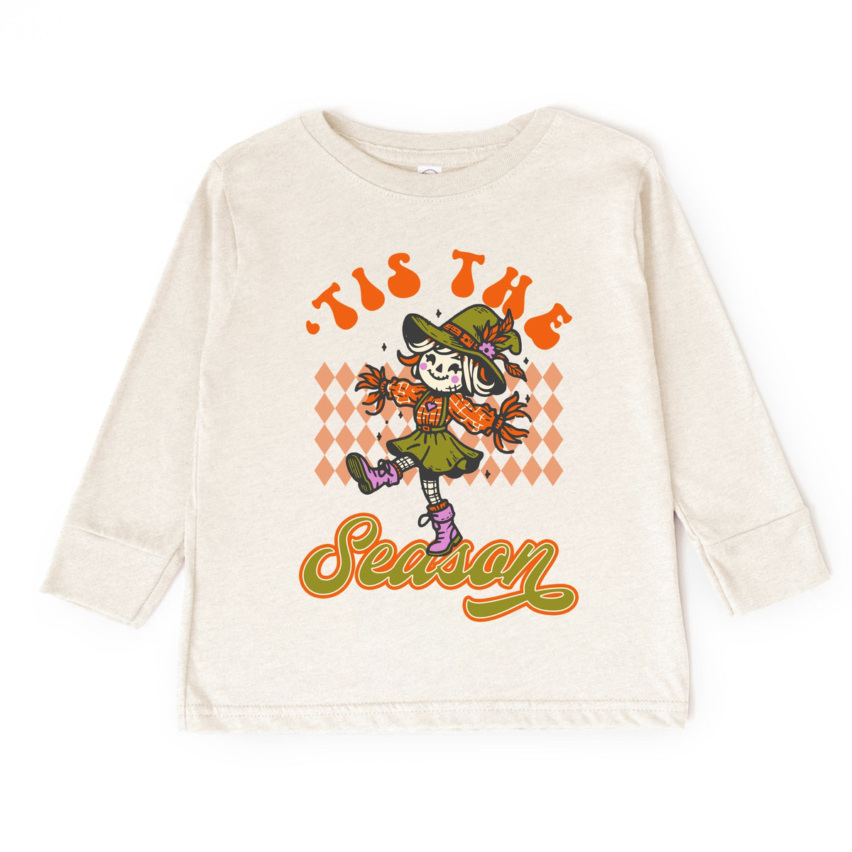 Tis The Season Scarecrow - Toddler Long Sleeve Graphic Tee