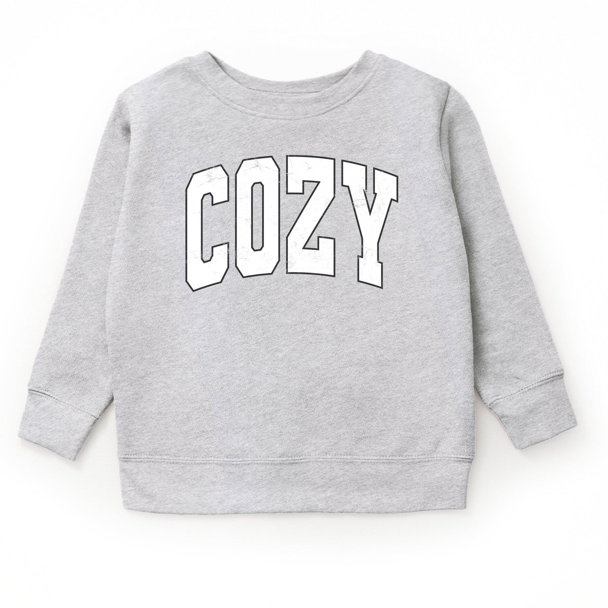 Cozy Worn Varsity - Kids Youth Sweatshirt