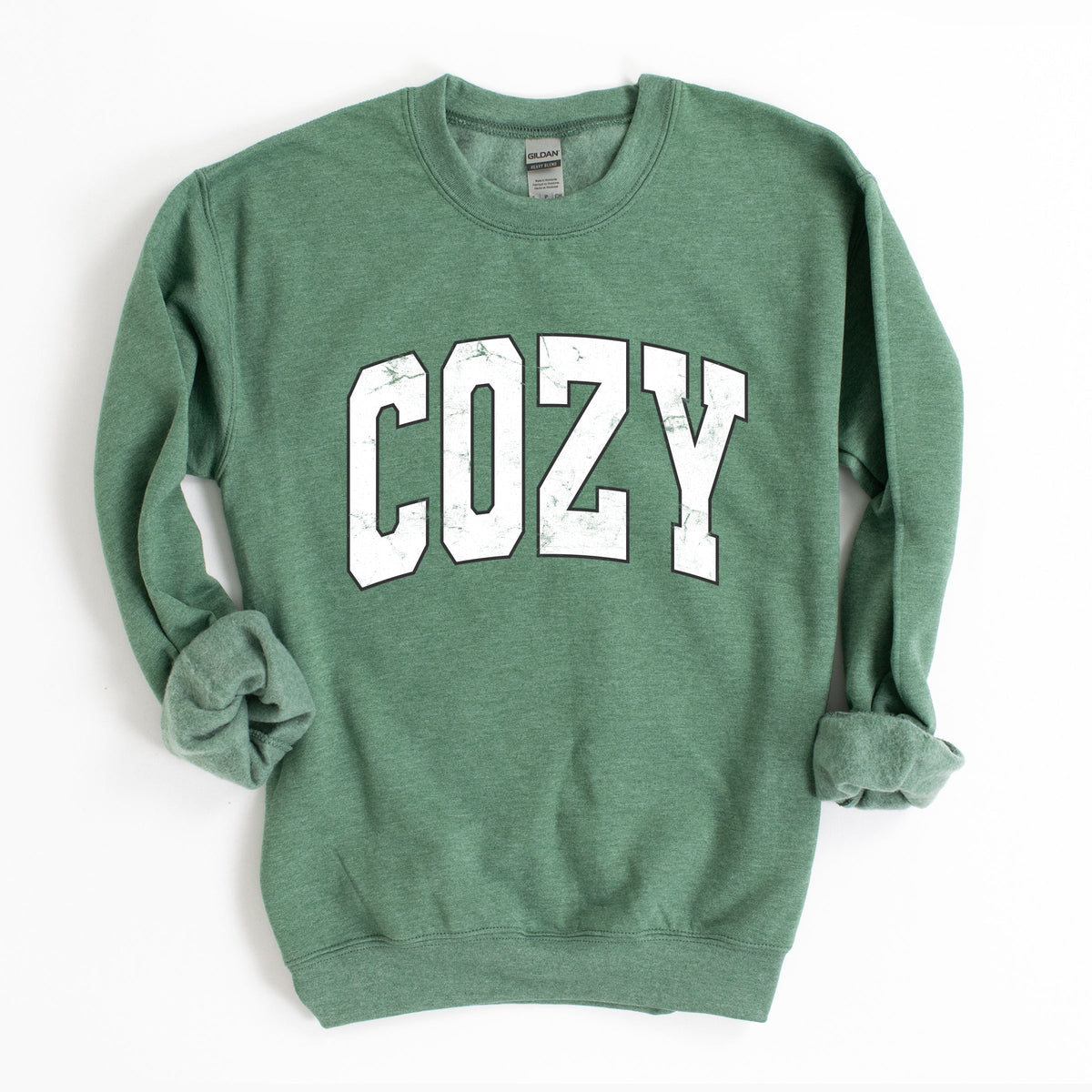 Cozy Worn Varsity - Women's Sweatshirt