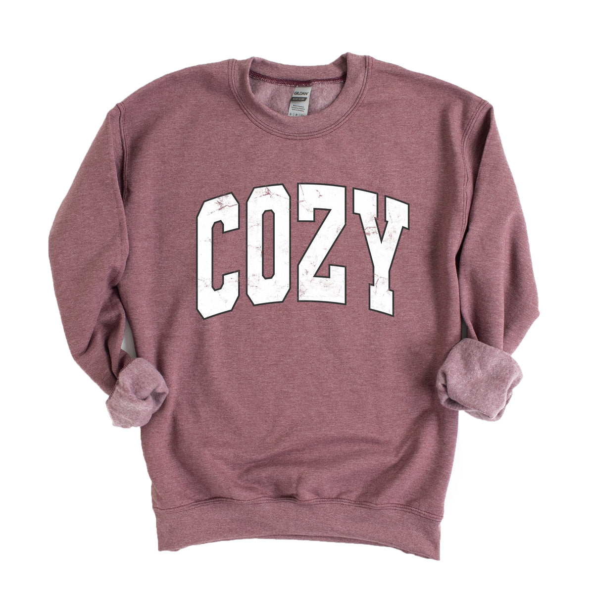 Cozy Worn Varsity - Women's Sweatshirt