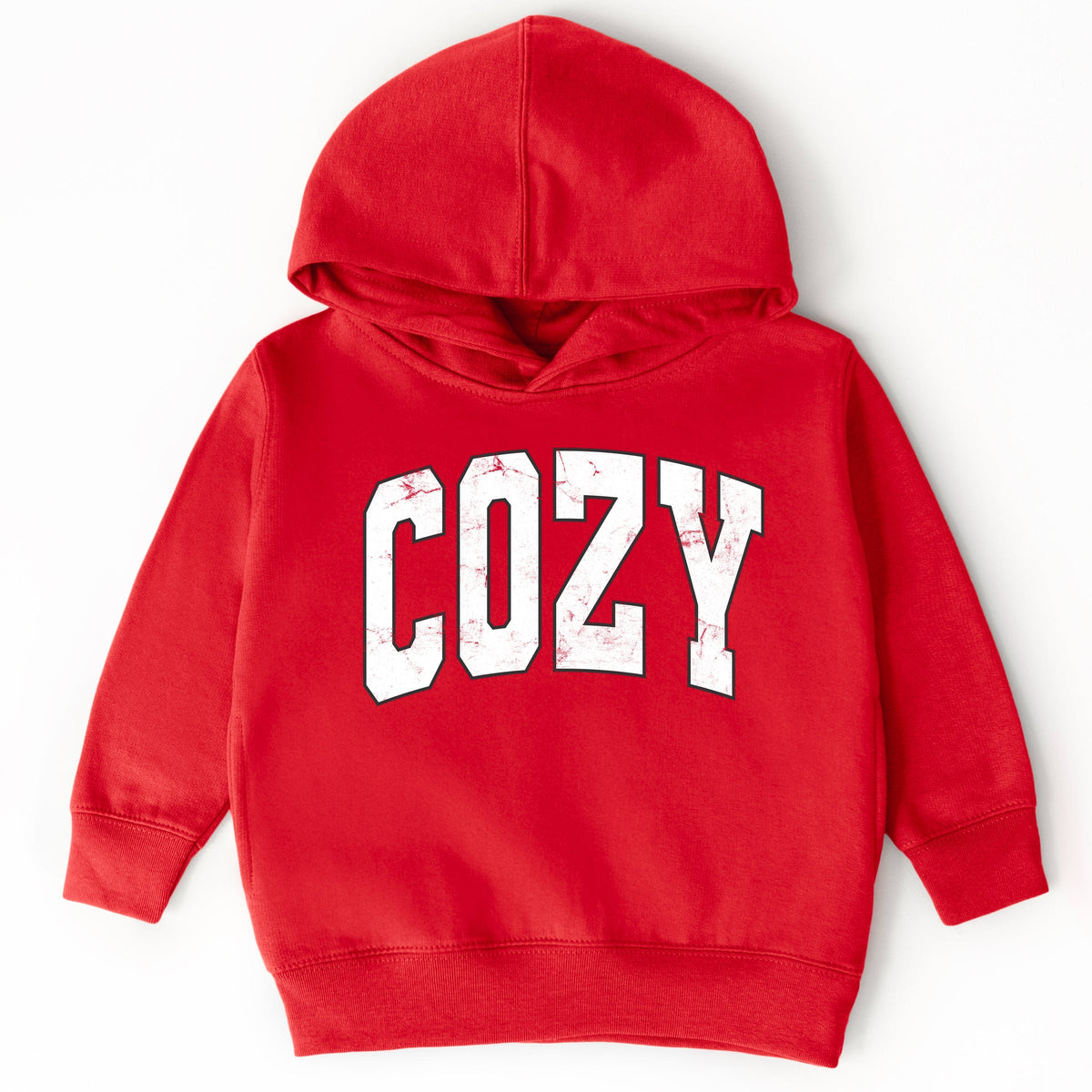 Cozy Worn Varsity - Toddler Hoodie