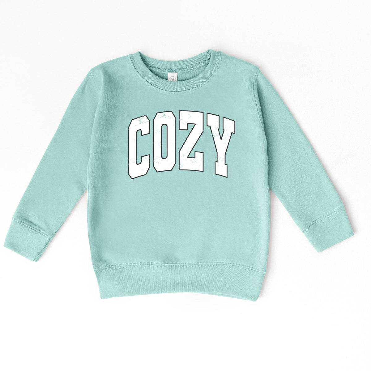 Cozy Worn Varsity - Kids Toddler Sweatshirt
