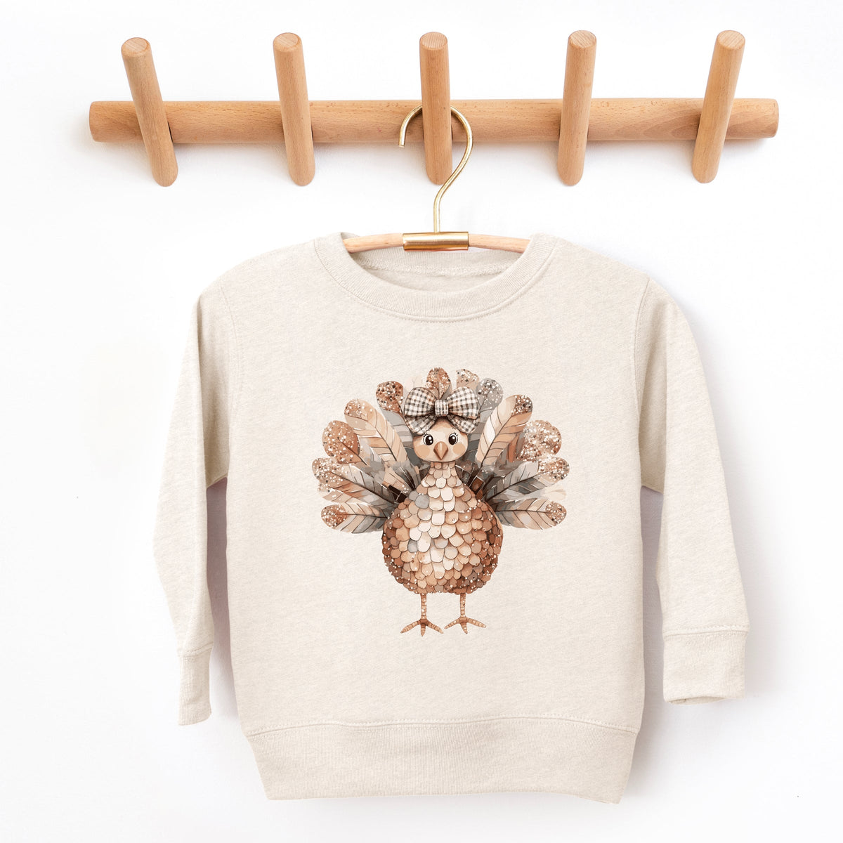 Sparkle Turkey - Toddler Graphic Sweatshirt
