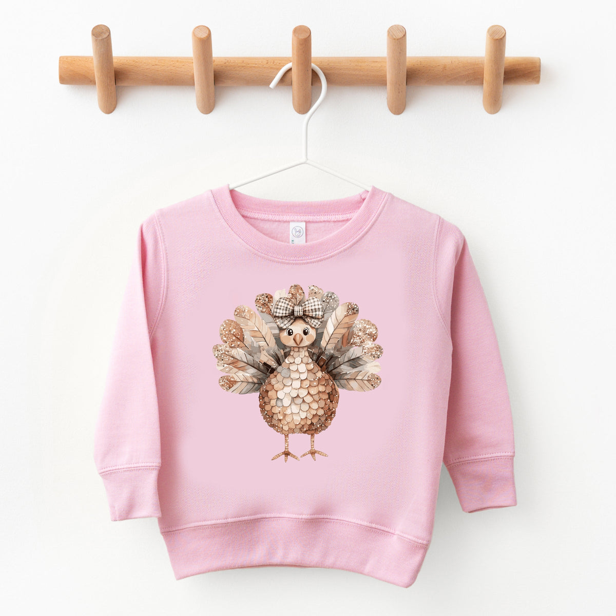 Sparkle Turkey - Toddler Graphic Sweatshirt