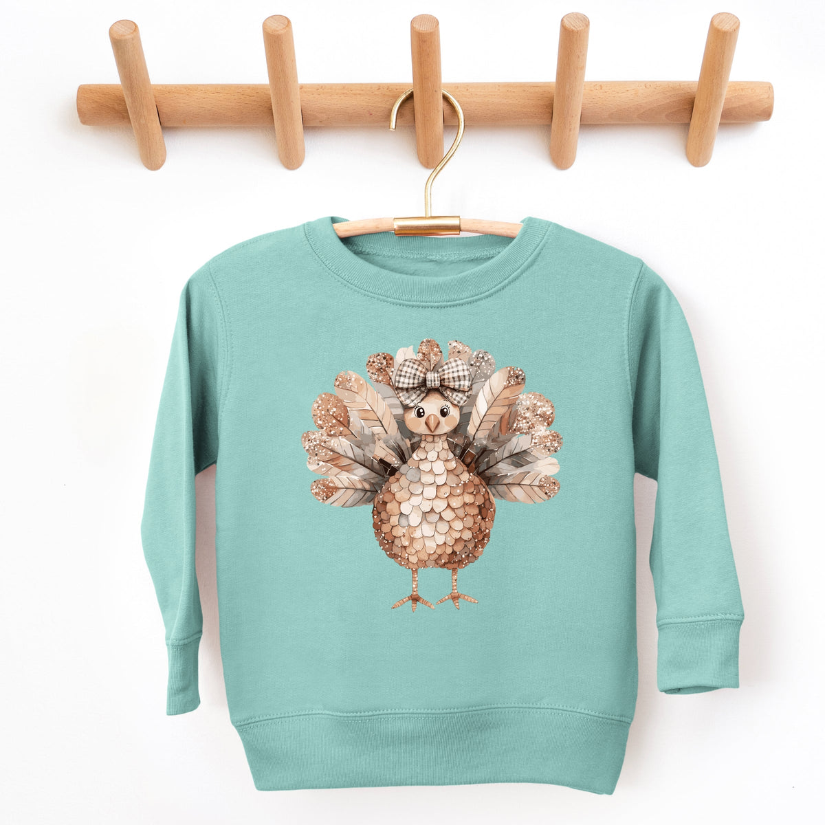 Sparkle Turkey - Toddler Graphic Sweatshirt