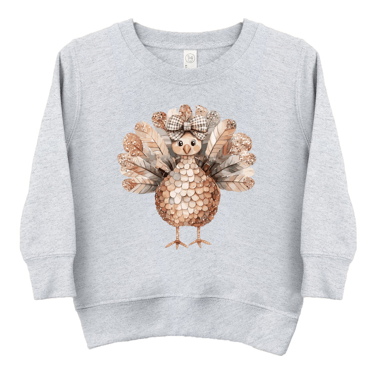 Sparkle Turkey - Toddler Graphic Sweatshirt