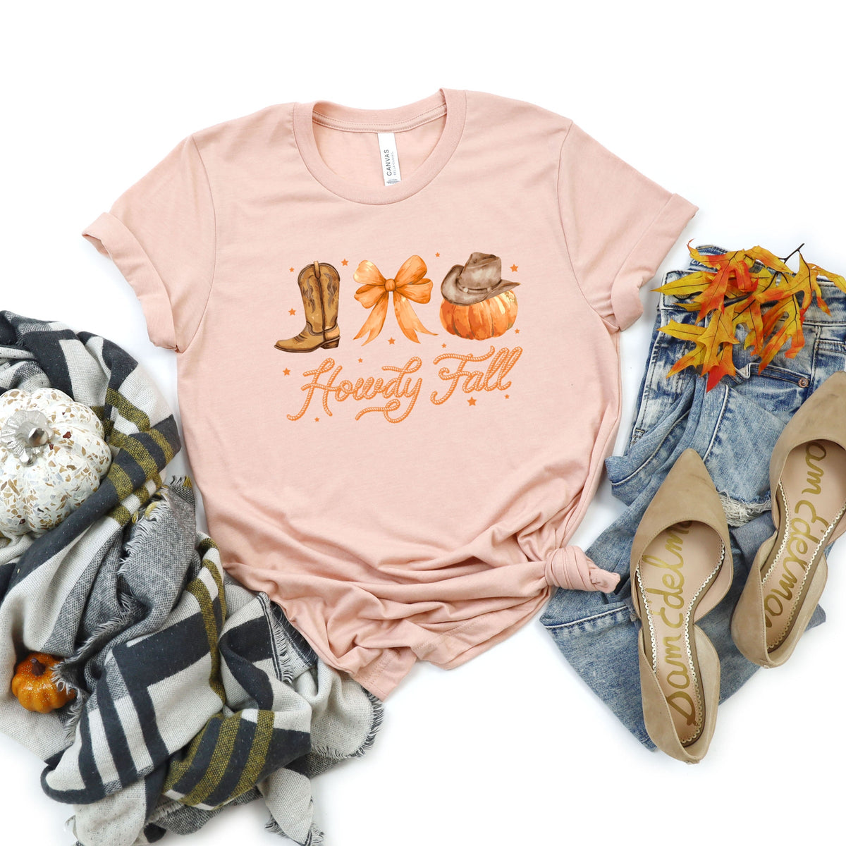 Coquette Howdy Fall - Women's Short Sleeve Graphic T-Shirt