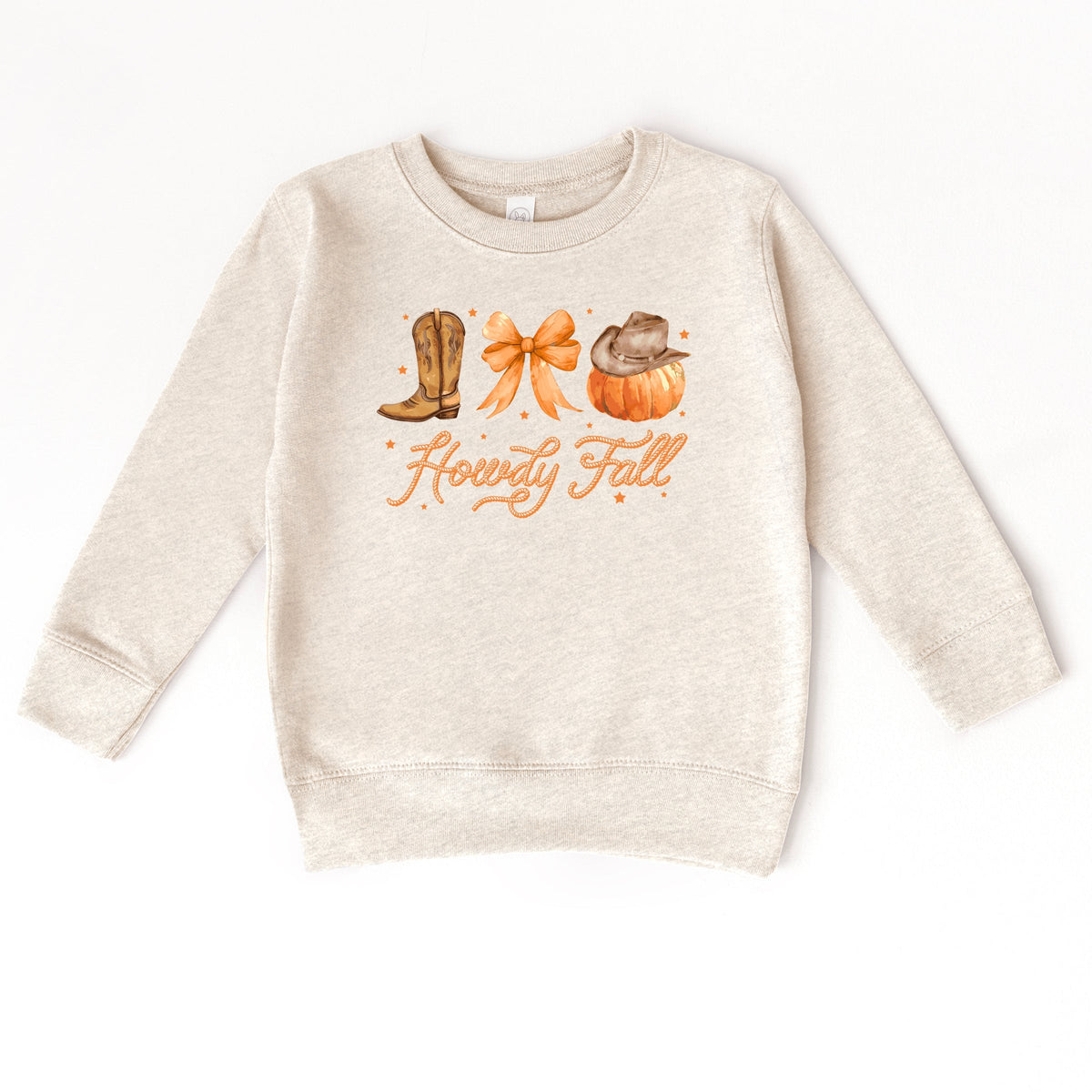 Coquette Howdy Fall - Toddler Graphic Sweatshirt and Youth Graphic Sweatshirt