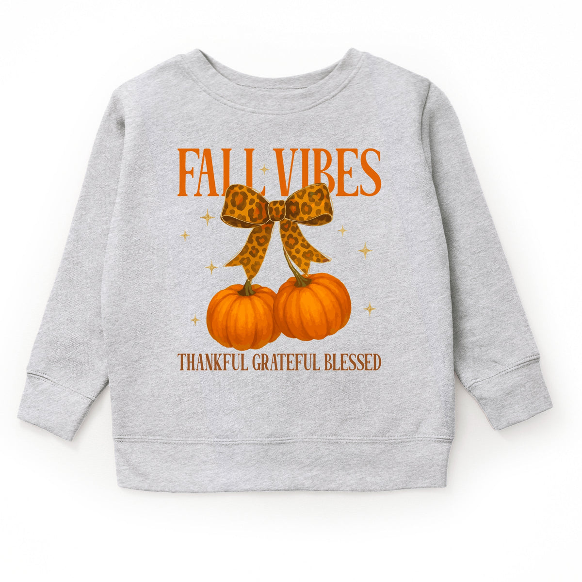 Coquette Thankful Grateful Blessed - Youth Graphic Sweatshirt