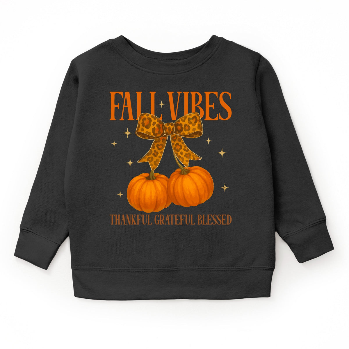 Coquette Thankful Grateful Blessed - Youth Graphic Sweatshirt