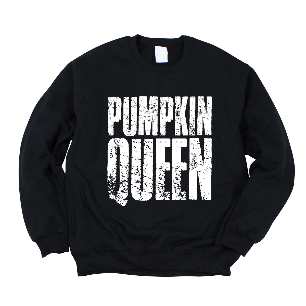 Pumpkin Queen Distressed - Women's Graphic Sweatshirt