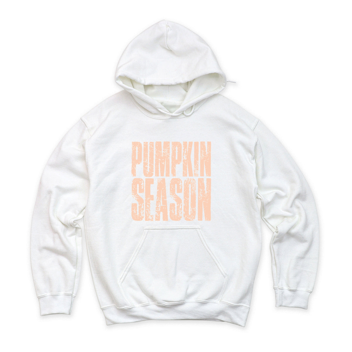 Pumpkin Season Stacked Distressed - Women's Graphic Hoodie