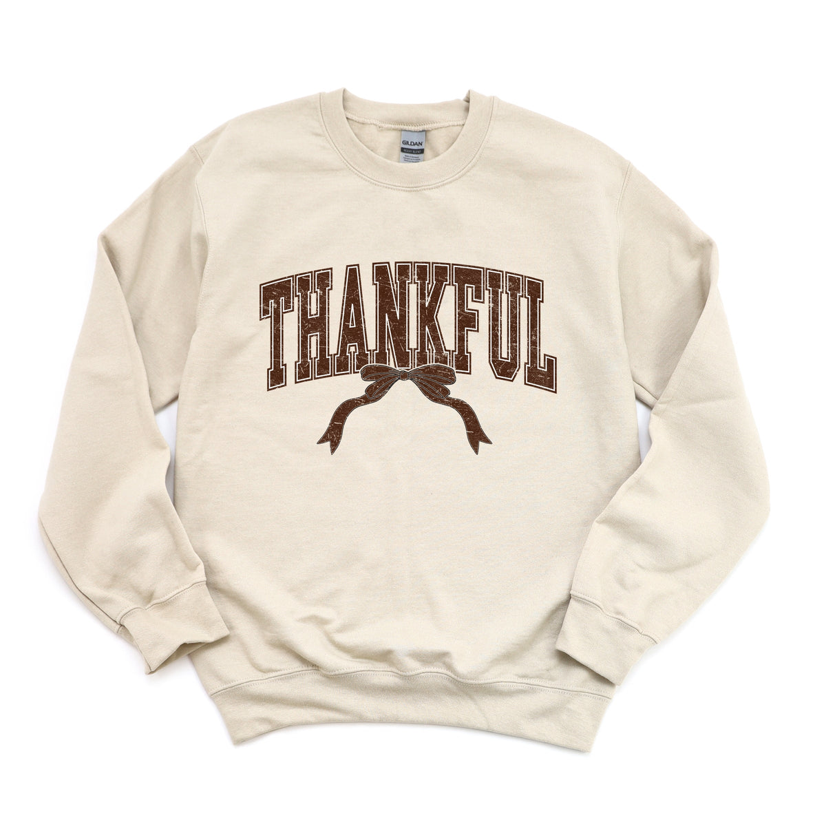 Varsity Thankful Coquette - Women's Sweatshirt