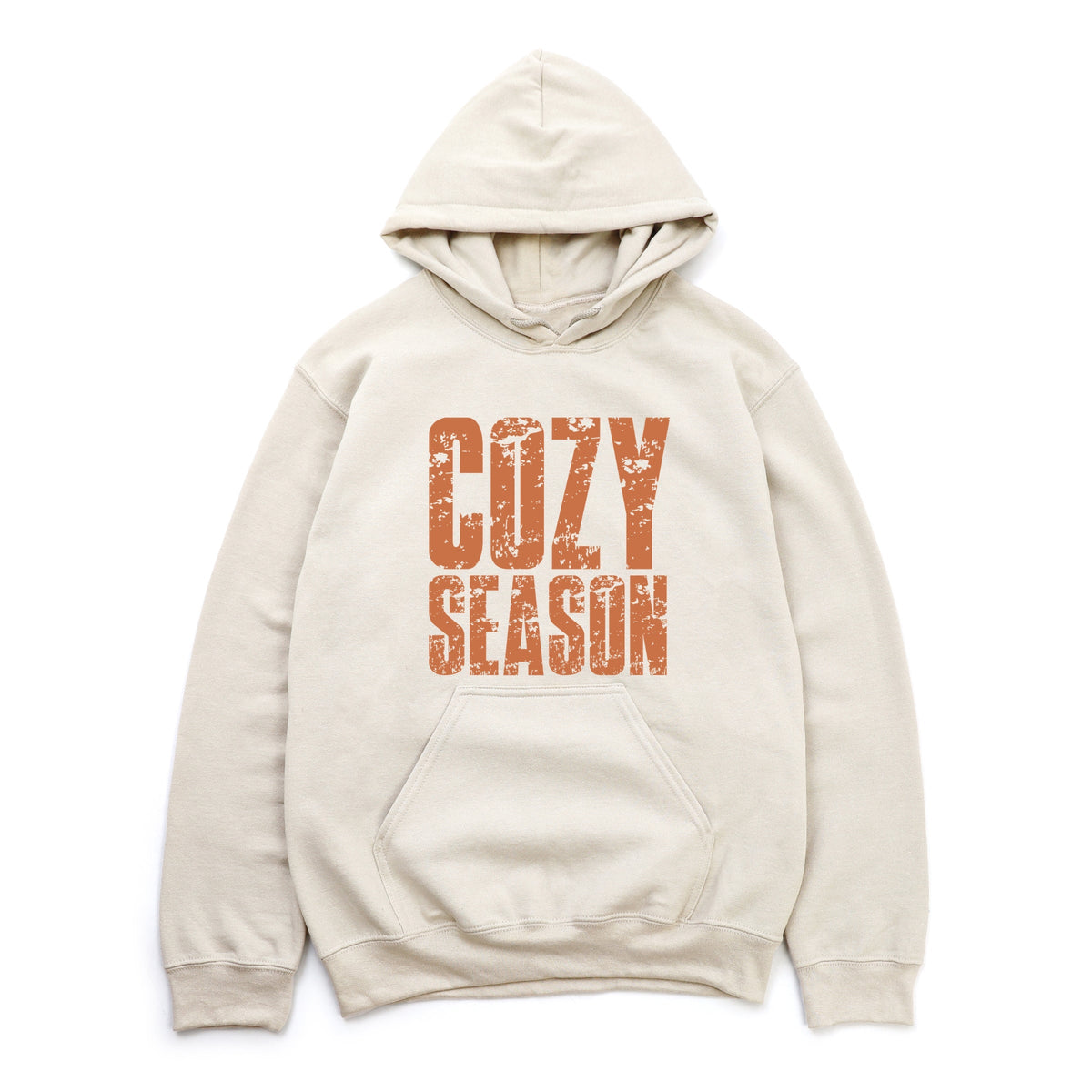 Cozy Season Block Distressed - Women's Graphic Hoodie