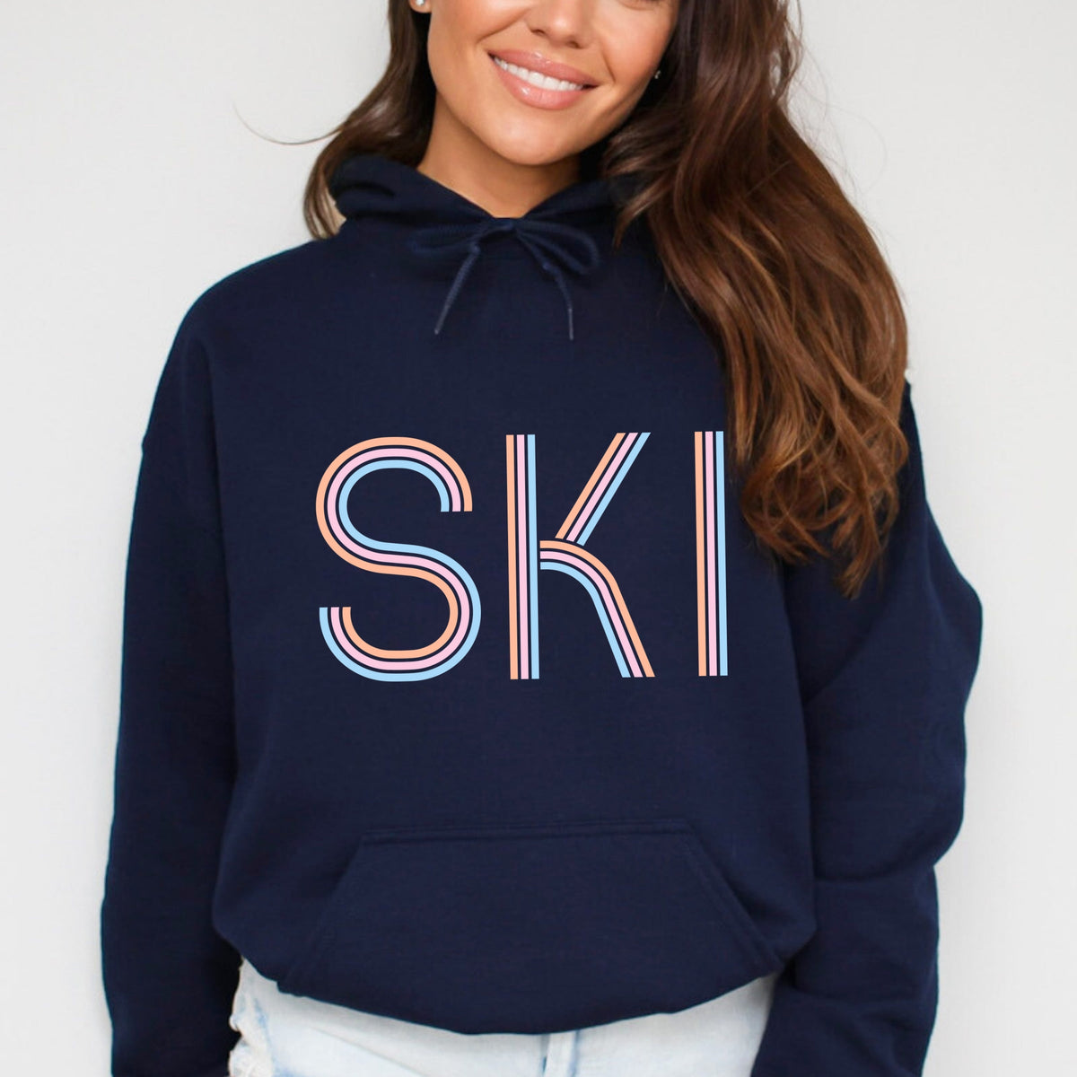Ski Pastel - Women's Graphic Hoodie