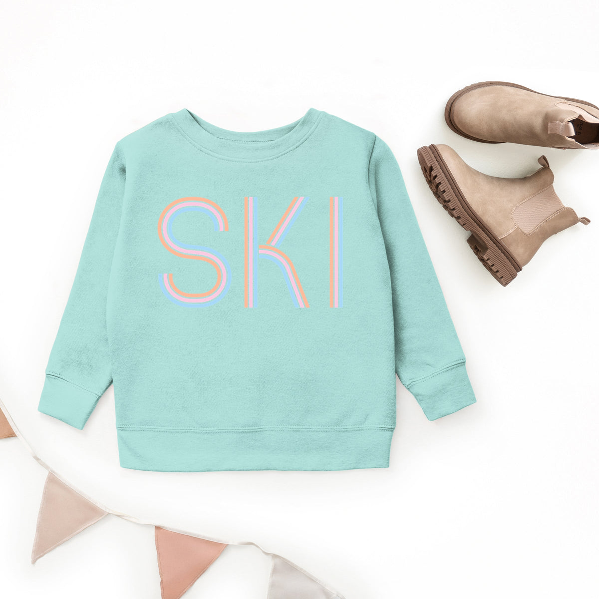 Ski Pastel - Youth Graphic Sweatshirt