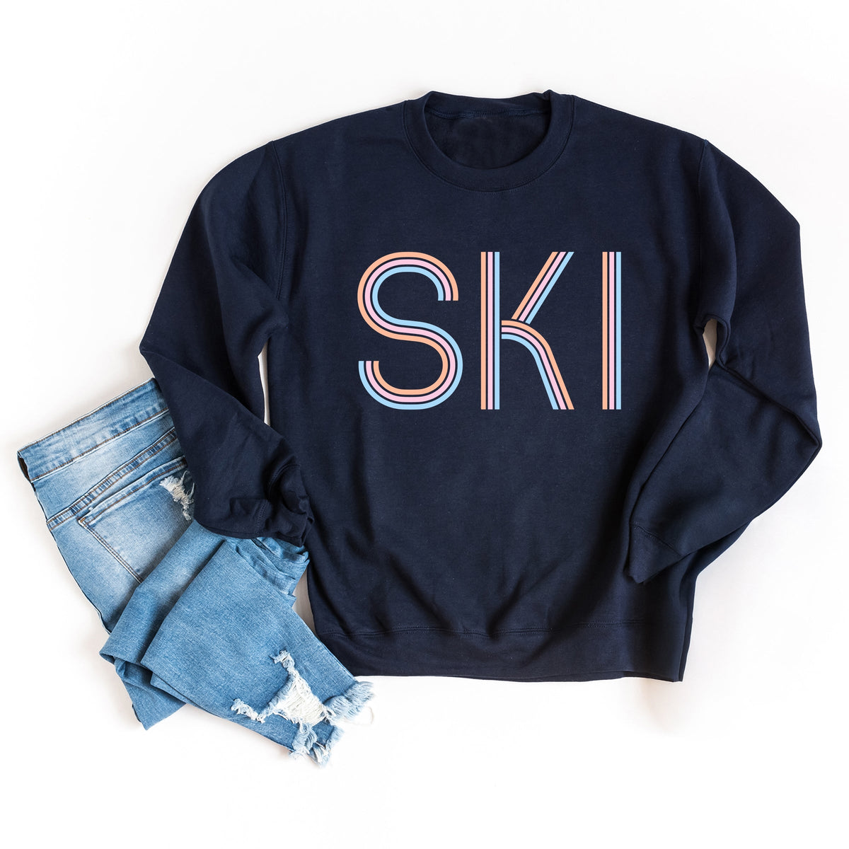 Ski Pastel - Women's Graphic Sweatshirt