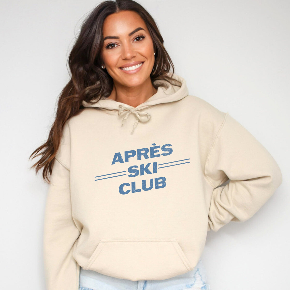 Aprés Ski Club Lines - Women's Graphic Hoodie