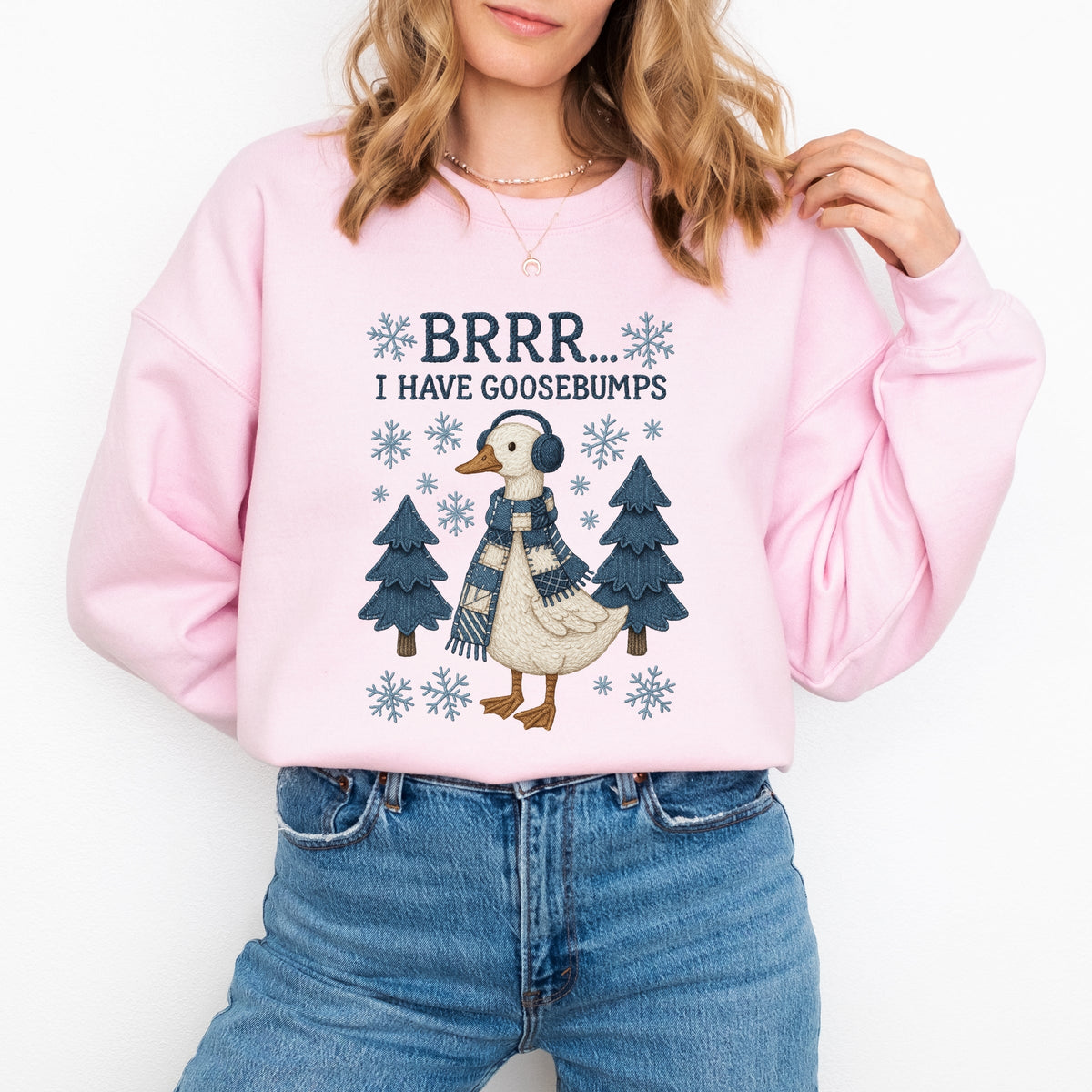 Brrr... I Have Goosebumps - Women's Graphic Sweatshirt