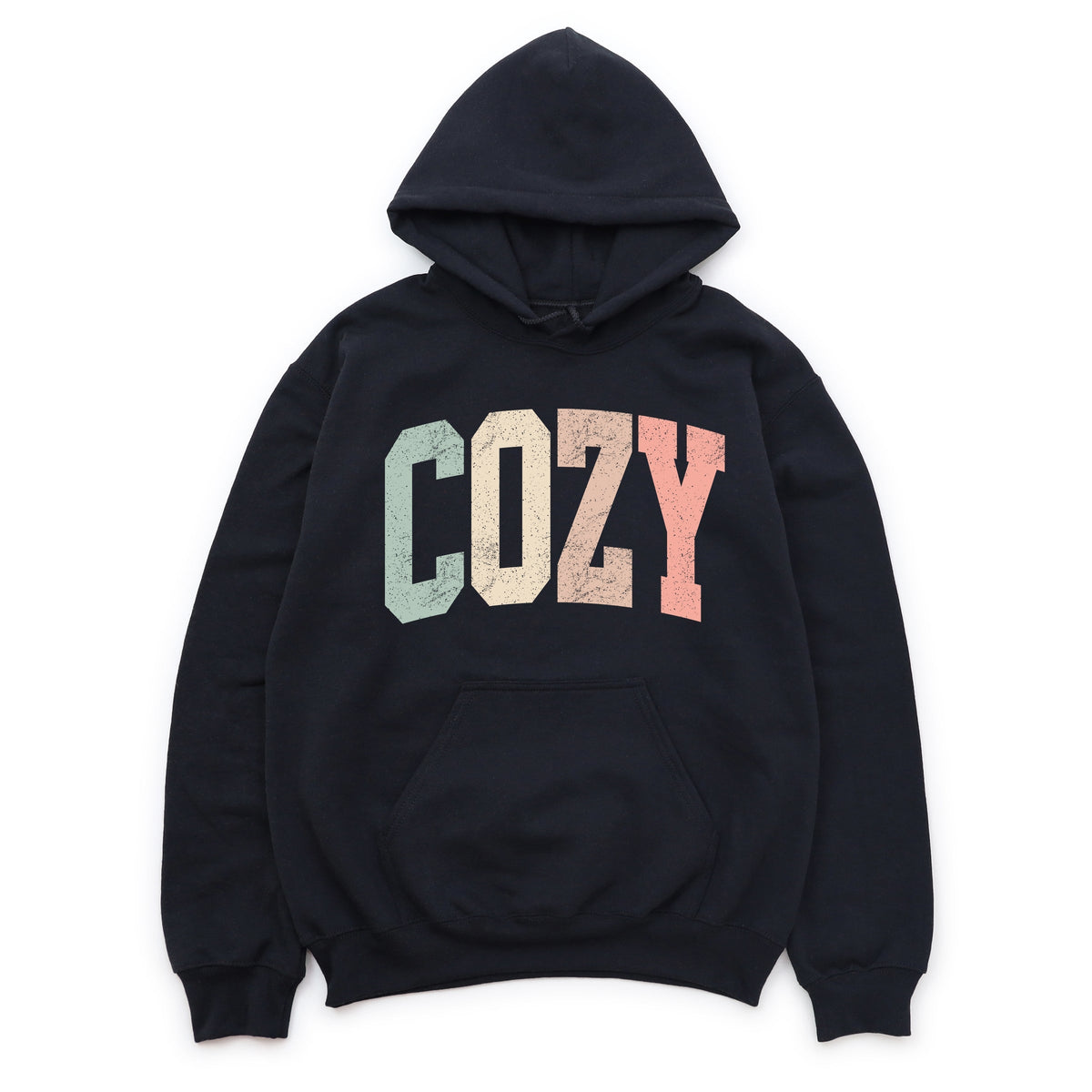 Cozy Arched Pastel - Women's Graphic Hoodie