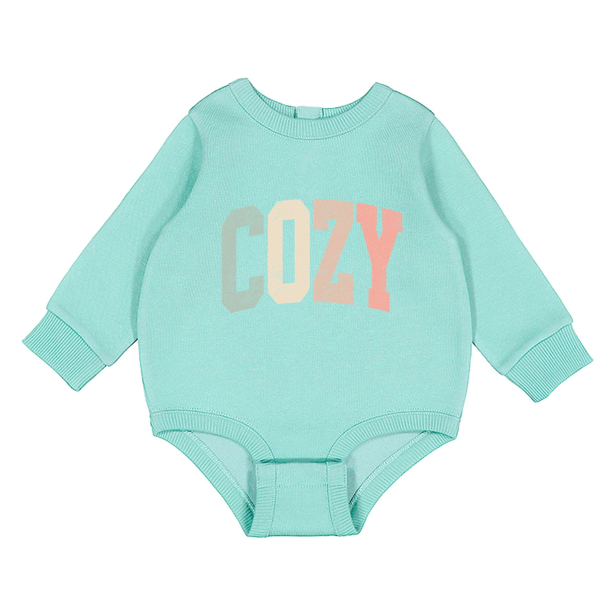Cozy Arched Pastel - Infant Fleece BodySuit