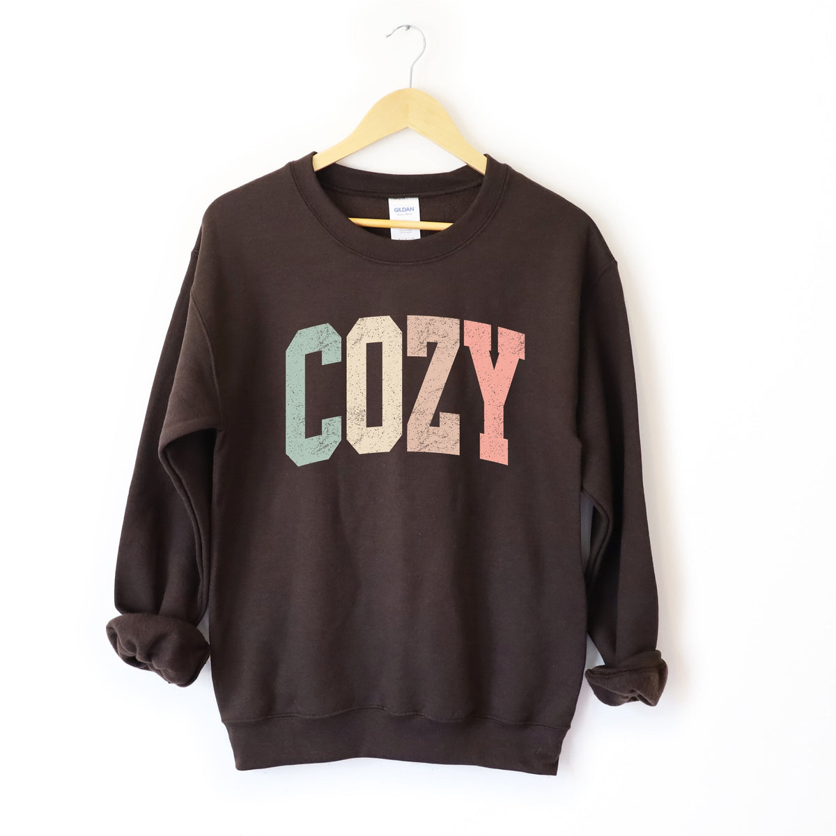 Cozy Arched Pastel - Women's Graphic Sweatshirt