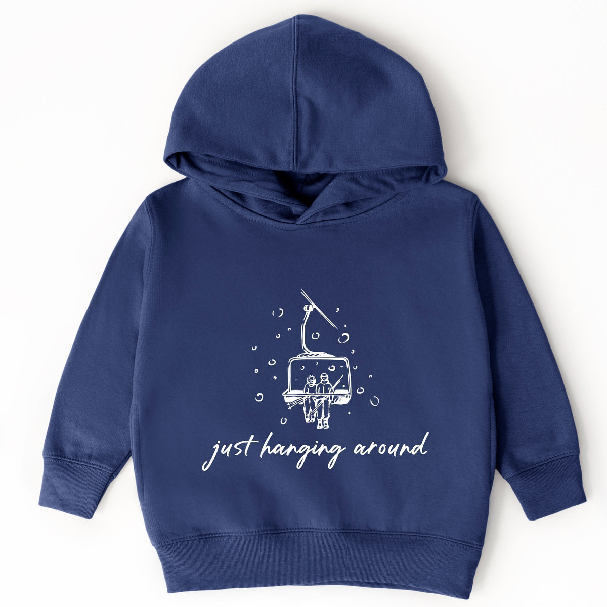 Just Hanging Around Ski Lift - Toddler Hoodie
