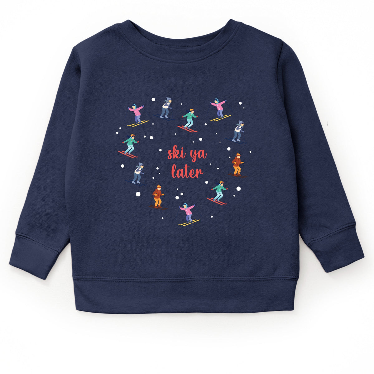 Ski Ya Later Heart - Youth Graphic Sweatshirt