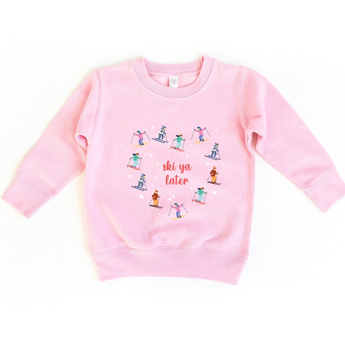 Ski Ya Later Heart - Toddler Graphic Sweatshirt
