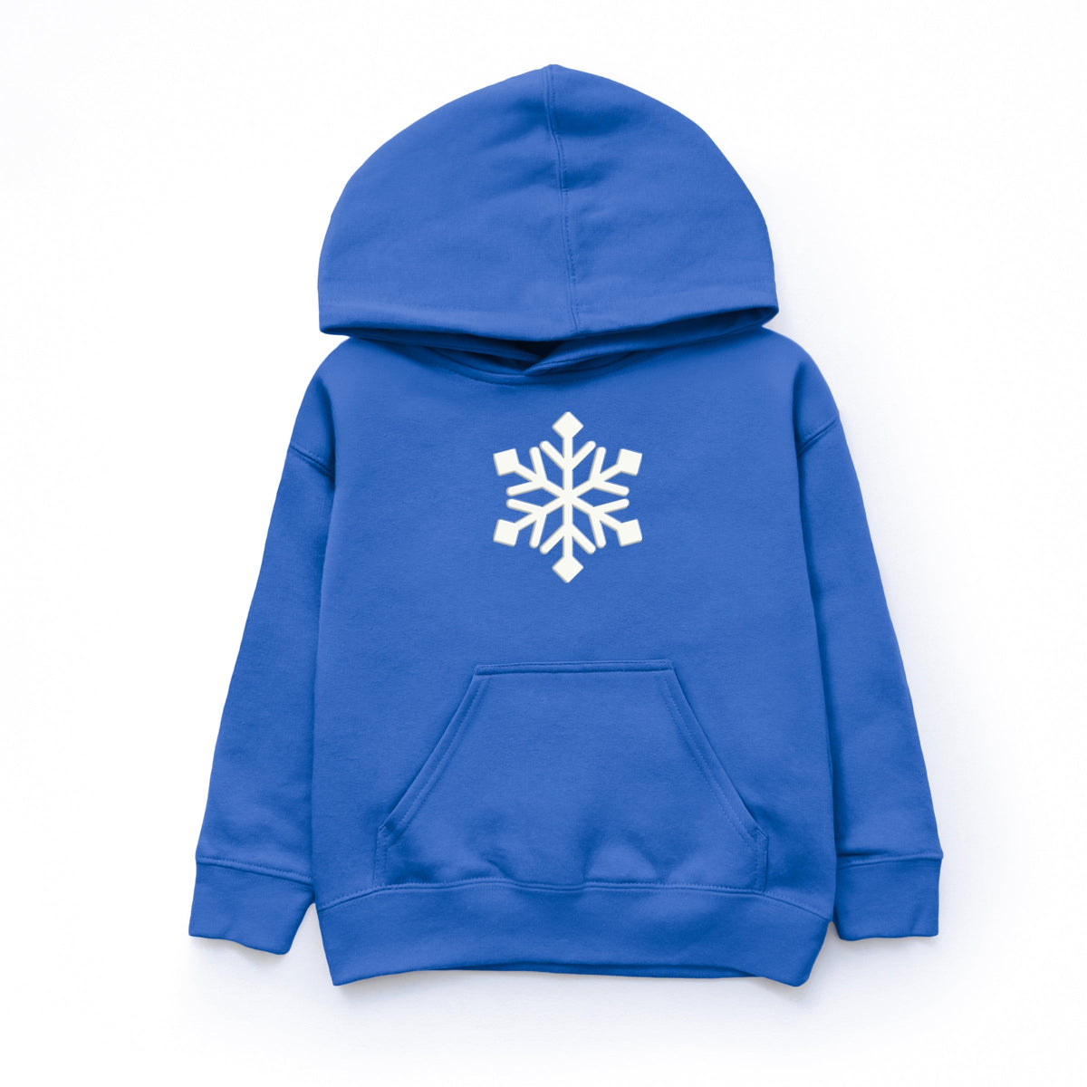 Small Snowflake Puff - Youth Graphic Hoodie
