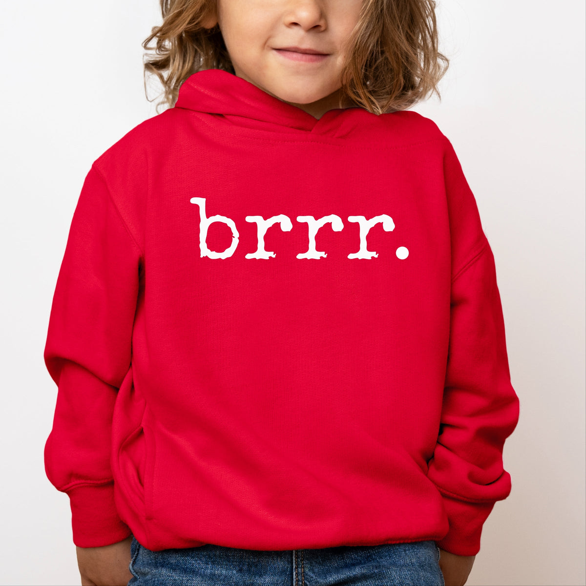 Brrr Typewriter - Toddler Hoodie