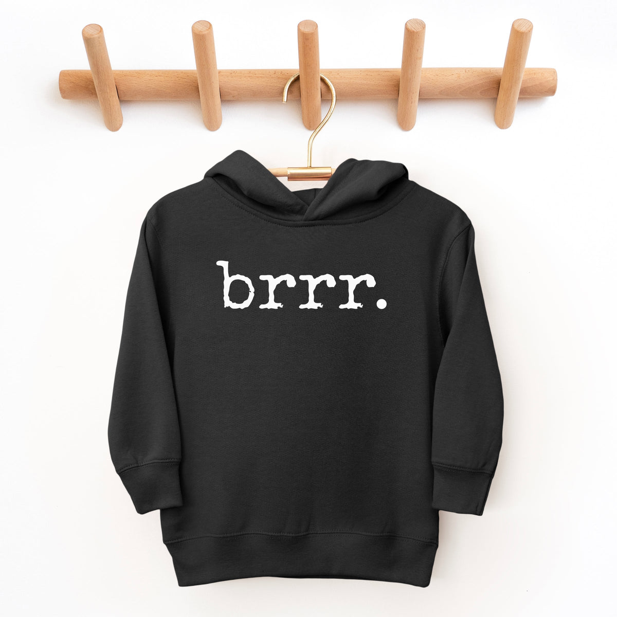 Brrr Typewriter - Toddler Hoodie
