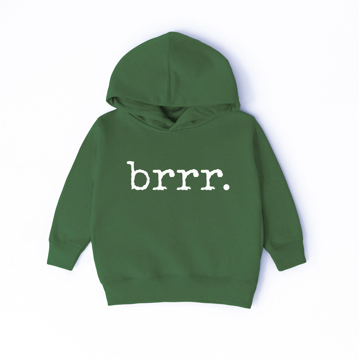 Brrr Typewriter - Toddler Hoodie