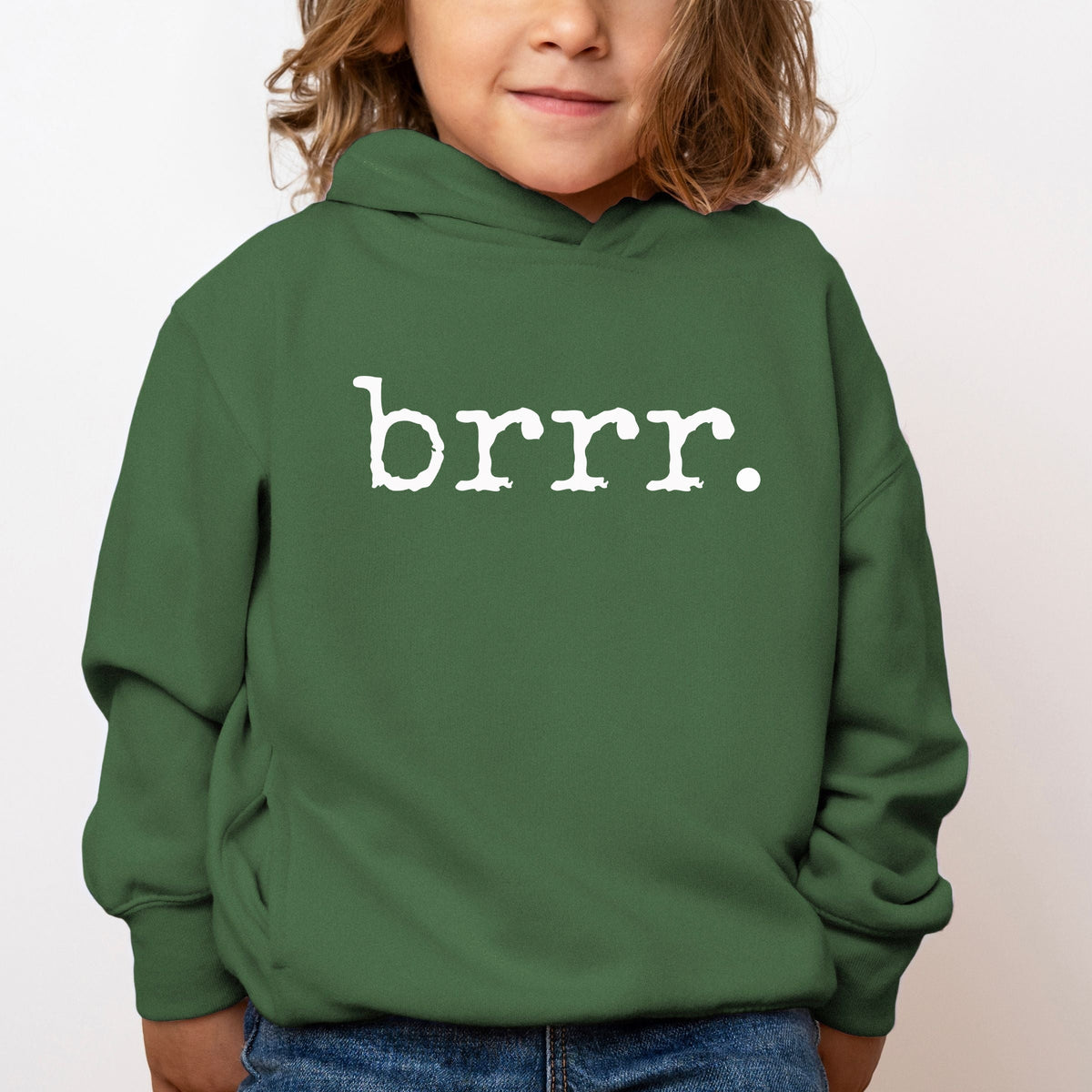 Brrr Typewriter - Toddler Hoodie