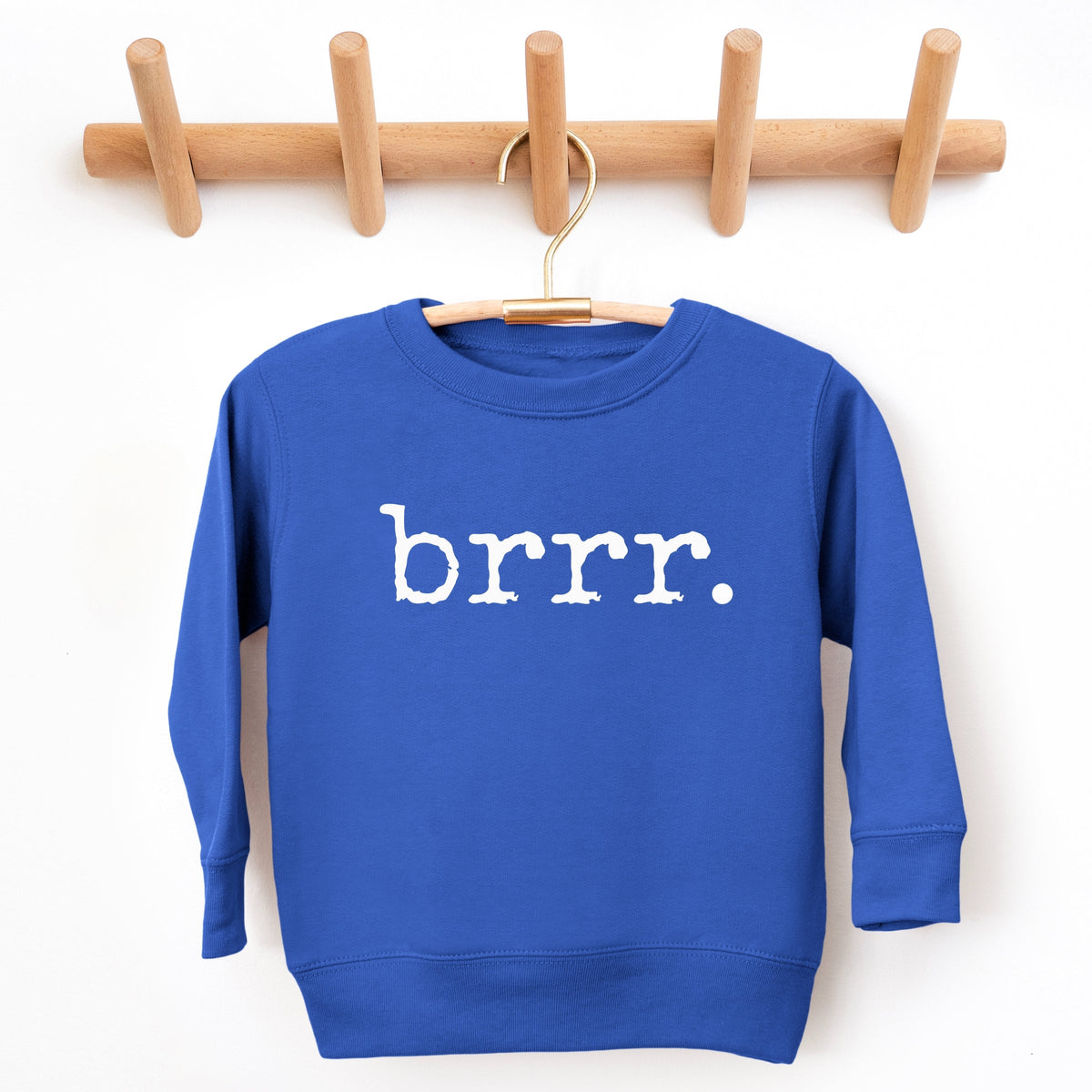 Brrr Typewriter - Toddler Graphic Sweatshirt